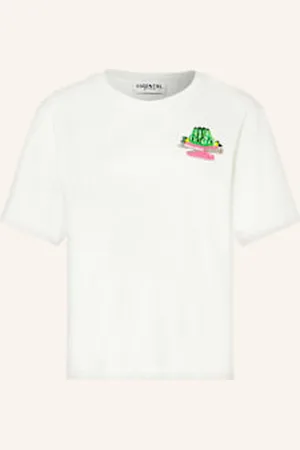 Essentiel Antwerp T-Shirt Harisson Z Cekinami weiss