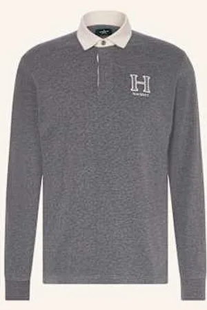 Hackett Koszulka W Stylu Rugby Heritage grau