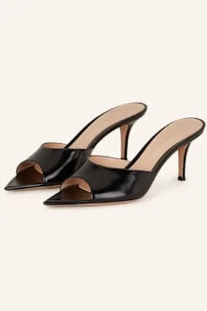 Gianvito Rossi Klapki Typu Mules Nuit schwarz