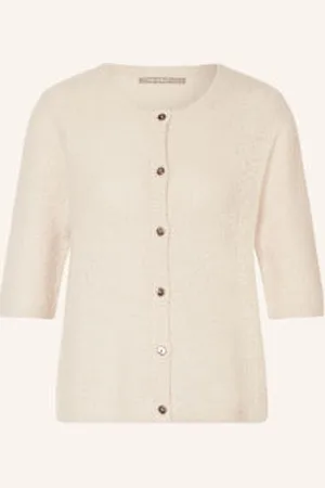 The Mercer Kardigan Z Rękawami 3/4 beige