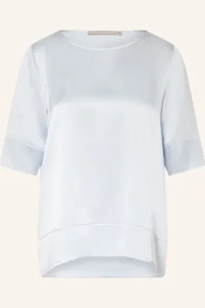 The Mercer Bluzka Z Jedwabiu blau