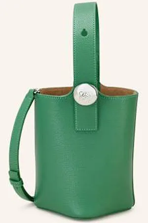 Loewe Torebka Pebble Bucket Mini gruen