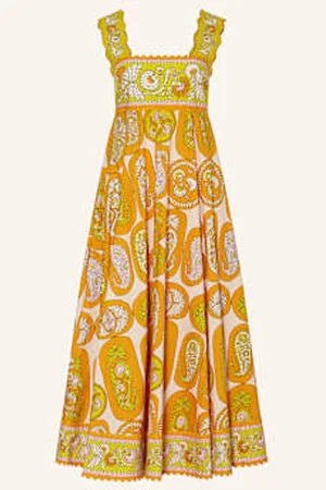 ALÉMAIS Alémais Sukienka Diana orange