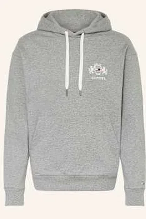 Tommy Hilfiger Bluza Z Kapturem grau