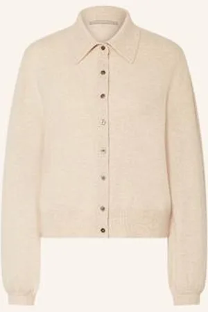 The Mercer Kardigan Z Kaszmiru beige