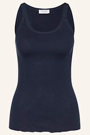 Rosemunde Top Z Jedwabiu Belle blau