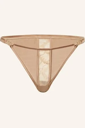 Livy Slipy Adorn Z Jedwabiu beige