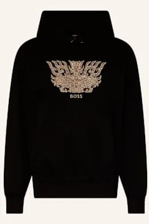HUGO BOSS Bluza Z Kapturem Sullivan schwarz