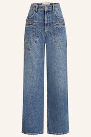 Isabel Marant Jeansy Beryl blau