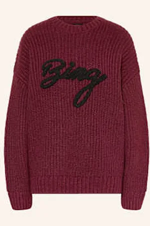 ANINE BING Sweter Sydney rot
