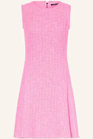 Luisa Cerano Sukienka Etui Z Tweedu pink
