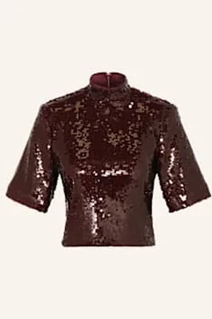 By Malina T-Shirt Linn Z Cekinami rot