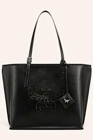 MCM Torba Shopper Himmel Z Saszetką schwarz