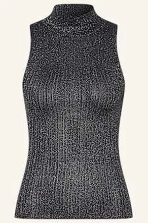 Ivy & Oak Top Finja Z Błyszczącej Przędzy blau