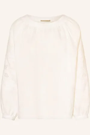 The Mercer Bluzka Z Lnu weiss