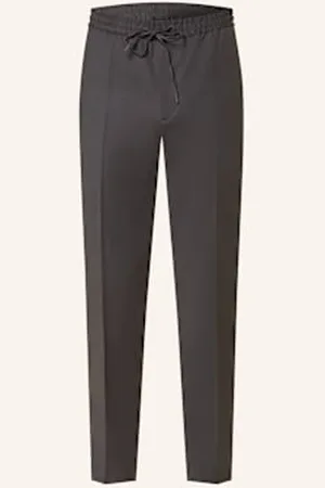 Calvin Klein Spodnie W Stylu Dresowym Tapered Fit grau