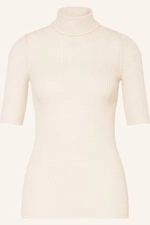 Herskind Golf Evangalista Z Wełny Merino, Z Rękawami 3/4 weiss