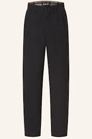 Barbour Chinosy Cole Extra Slim Fit schwarz