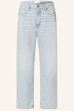 Frame Jeansy 7/8 Le Jane Crop blau