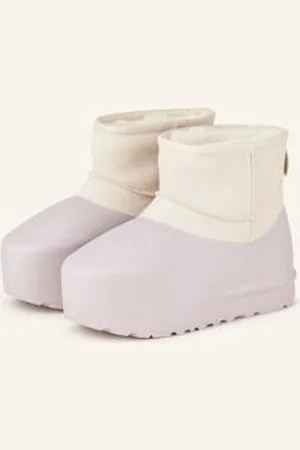 UGG Botki Classic Mini Pumped weiss