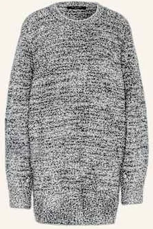 AllSaints Dzianinowa Sukienka Dazzle Z Błyszczącą Przędzą grau