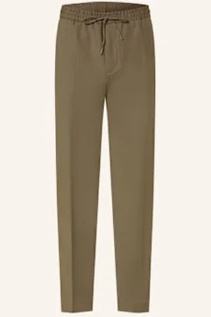 Calvin Klein Spodnie W Stylu Dresowym Tapered Fit gruen