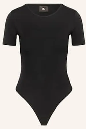 OW Body Ze Stringami Rosa schwarz