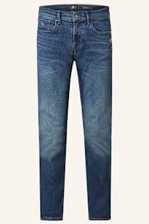 7 for all Mankind Jeansy Slimmy Slim Fit blau