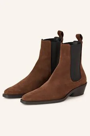 Proenza Schouler Botki Chelsea Bronco braun