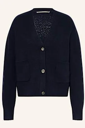 The Mercer Kardigan Z Kaszmiru blau