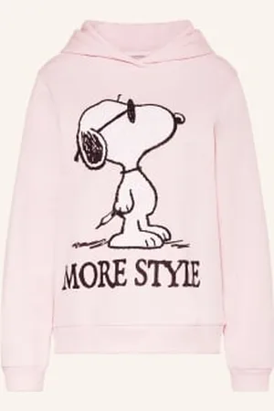 Frogbox Bluza Z Kapturem Z Ozdobnymi Kamykami rosa