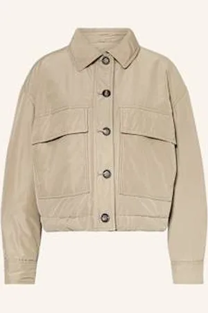 Brunello Cucinelli Żakiet Pudełkowy beige