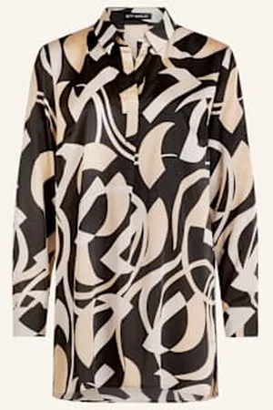 Betty Barclay Bluzka Z Satyny schwarz