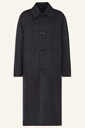 Fendi Płaszcz Wełniany blau
