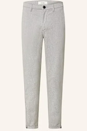 Gabba Chinosy Pisa Domo Extra Slim Fit grau