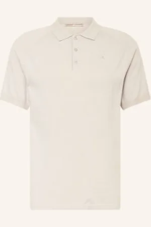 J Lindeberg Koszulka Polo Z Dzianiny beige