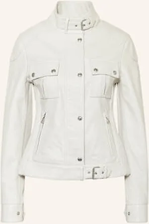 Belstaff Kurtka Skórzana Gangster weiss