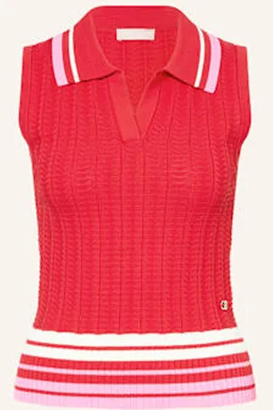 Liu Jo Top Z Dzianiny rot
