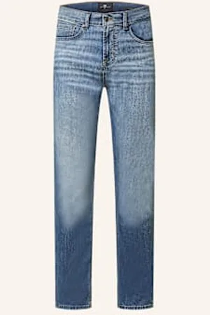 7 for all Mankind Jeansy Slimmy Draft Slim Straight Fit blau