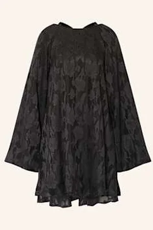 Gina Tricot Sukienka Żakardowa schwarz