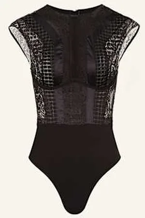 Livy Body Z Fiszbinami Macy schwarz