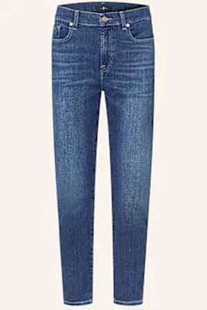7 for all Mankind Jeansy Skinny Relaxed Skinny blau