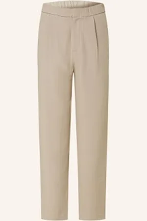 Calvin Klein Chinosy Relaxed Tapered Fit beige