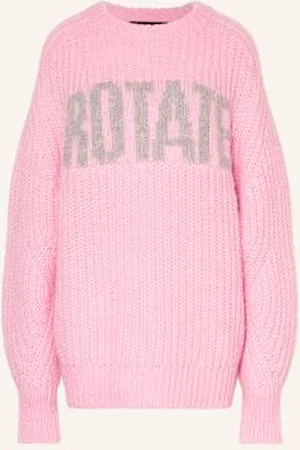ROTATE Sweter Oversize pink