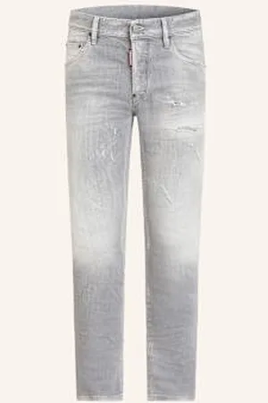 Dsquared2 Jeansy Skater Slim Fit grau