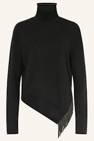 Dorothee Schumacher Golf Fringe Statement Z Kaszmirem schwarz