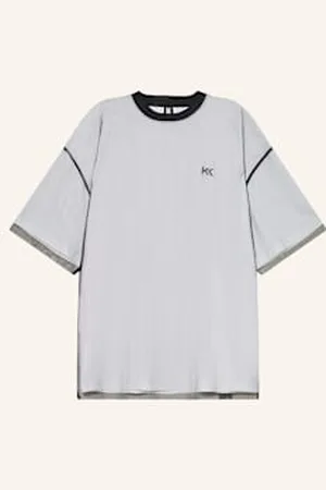 Karo Kauer T-Shirt schwarz