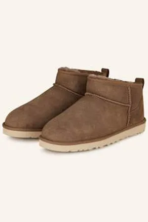 UGG Botki Classic Ultra Mini braun