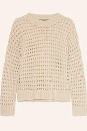 The Mercer Sweter Z Dodatkiem Kaszmiru beige