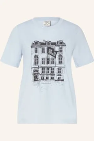 Baum und Pferdgarten T-Shirt Jawo blau